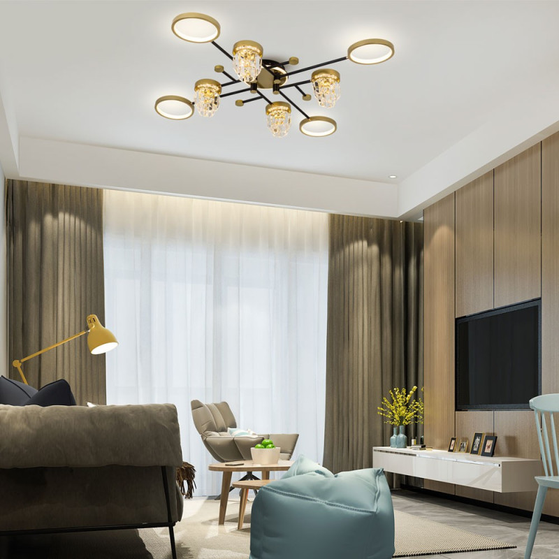 Накладная люстра LED4U L3101-4