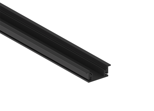 Врезной алюминиевый профиль пол Donolux DN18509RAL9005