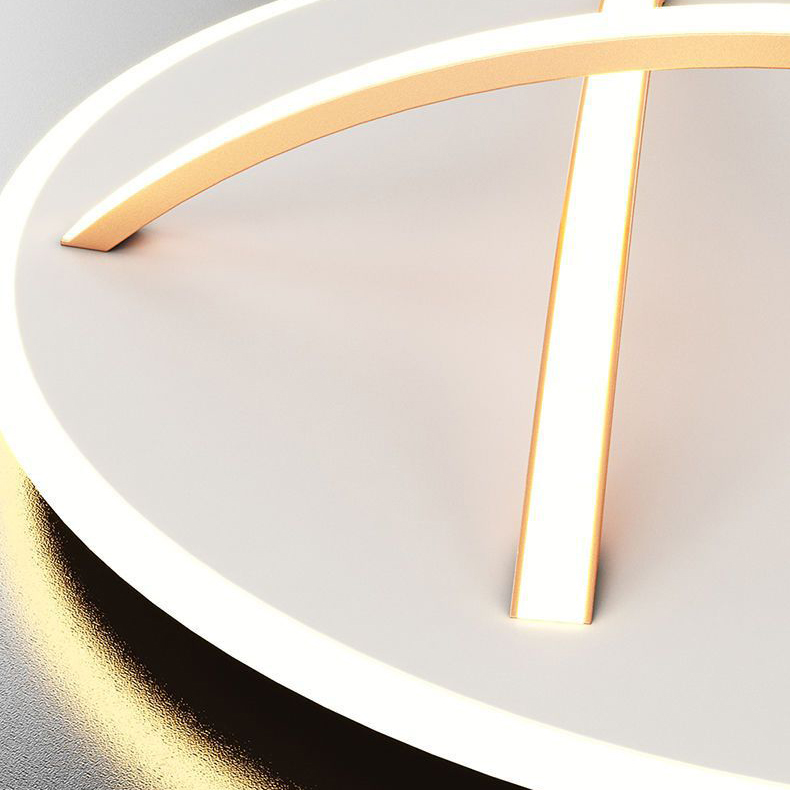 Потолочный светильник HAFTOR D60 Rose Gold Трехцветный свет by ImperiumLoft