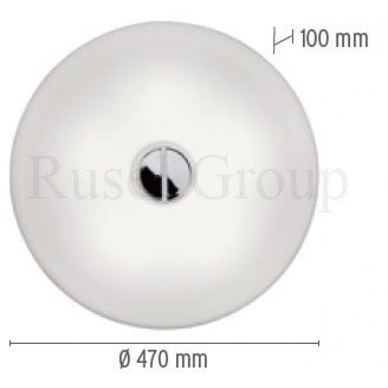 Настенно-потолочный светильник Flos BUTTON HL