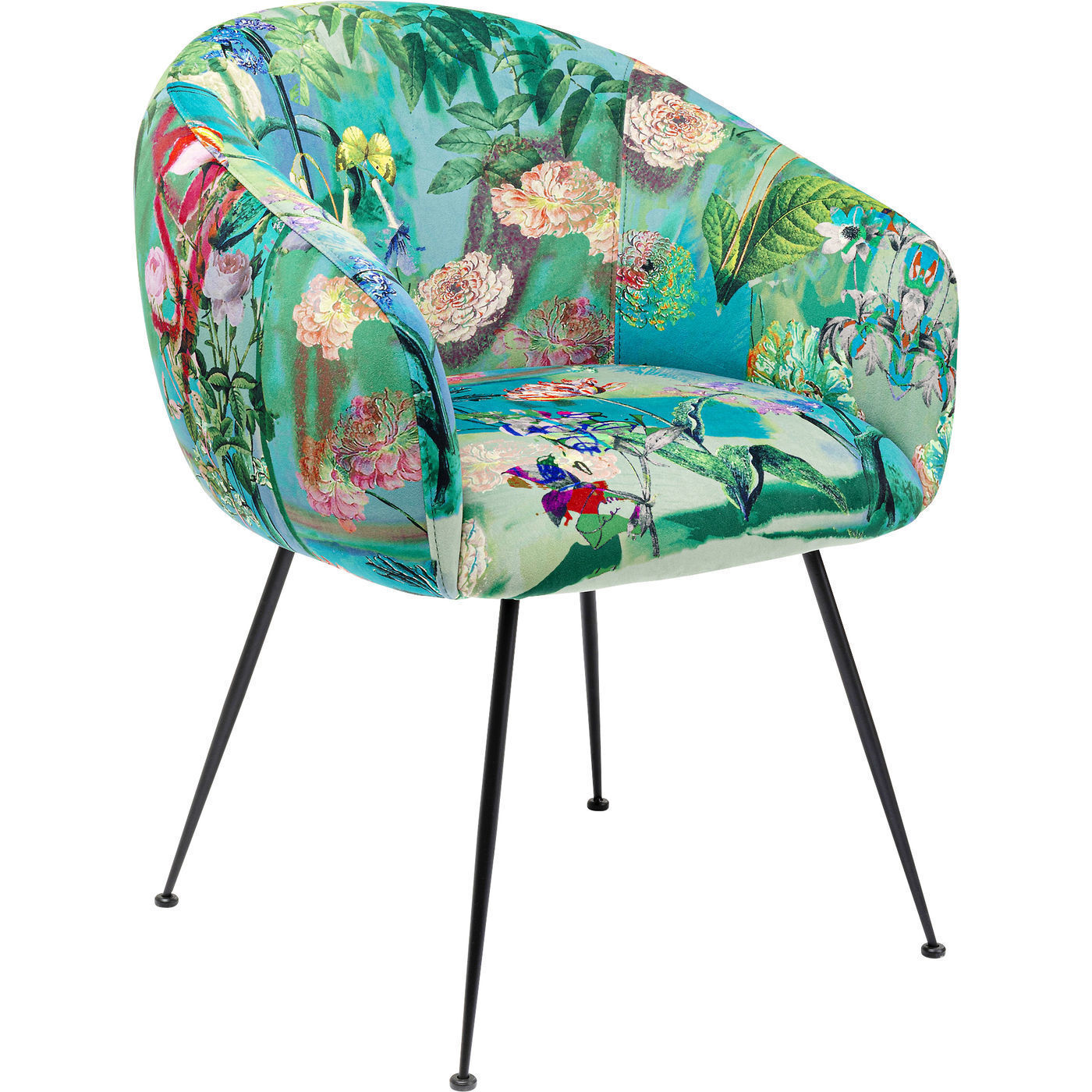 Стул мягкий с подлокотниками Asian Garden 85058 KARE