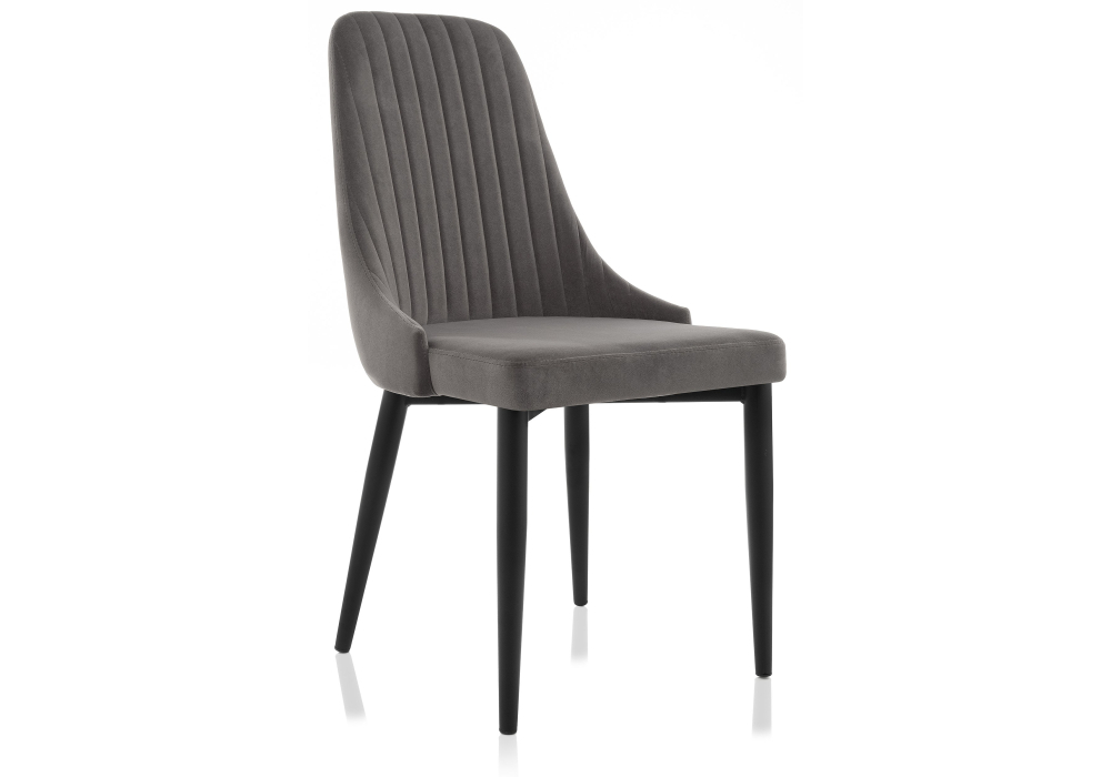 Стул Woodville Kora dark gray / black 15098