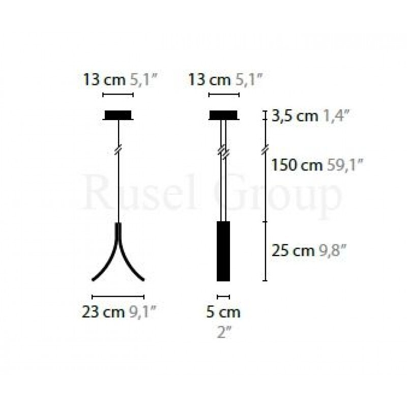 Подвесной светильник ILFARI STREAM H1 13710