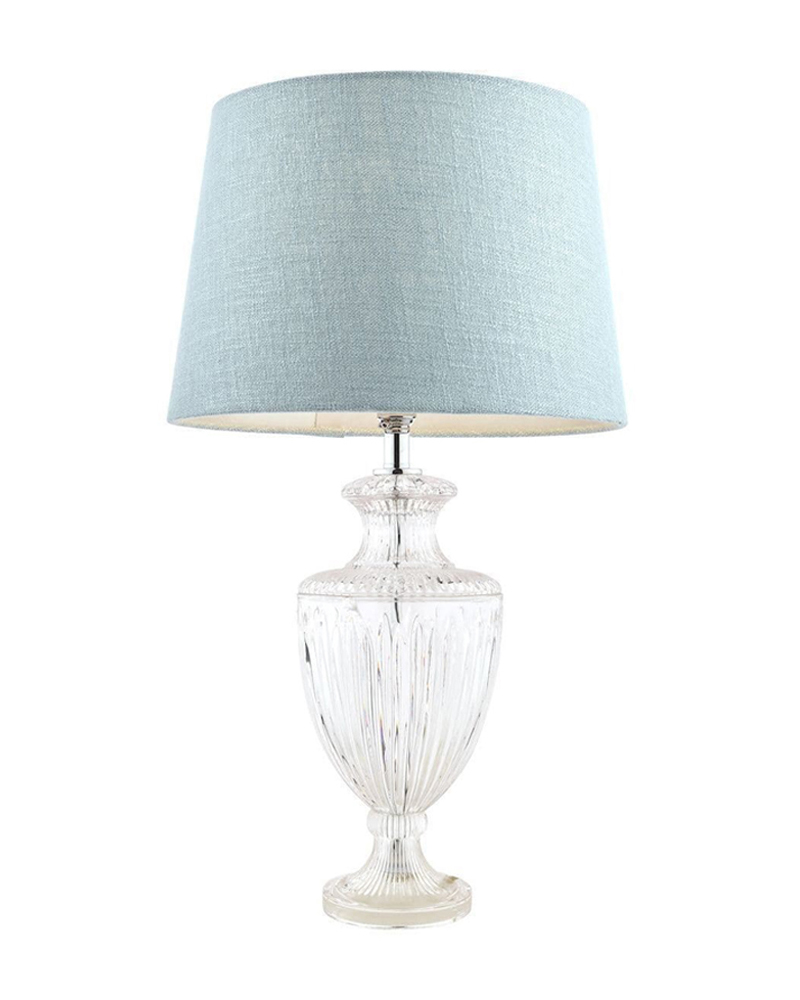 Хрустальная настольная лампа Абель Louvre Home LHLTL7737CL