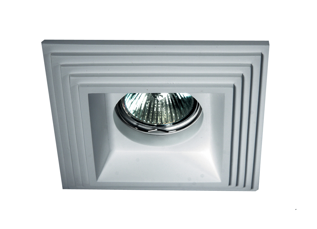 Светильник встраиваемый гипсовый под сменную лампу Donolux DL208G