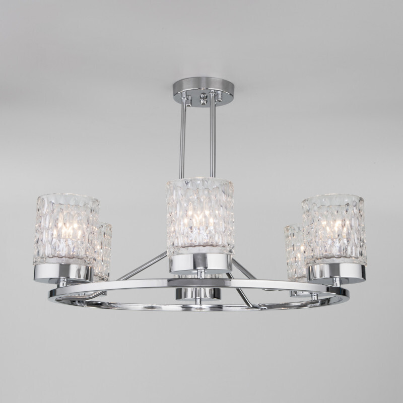 Люстра на штанге Eurosvet 60127/6 хром