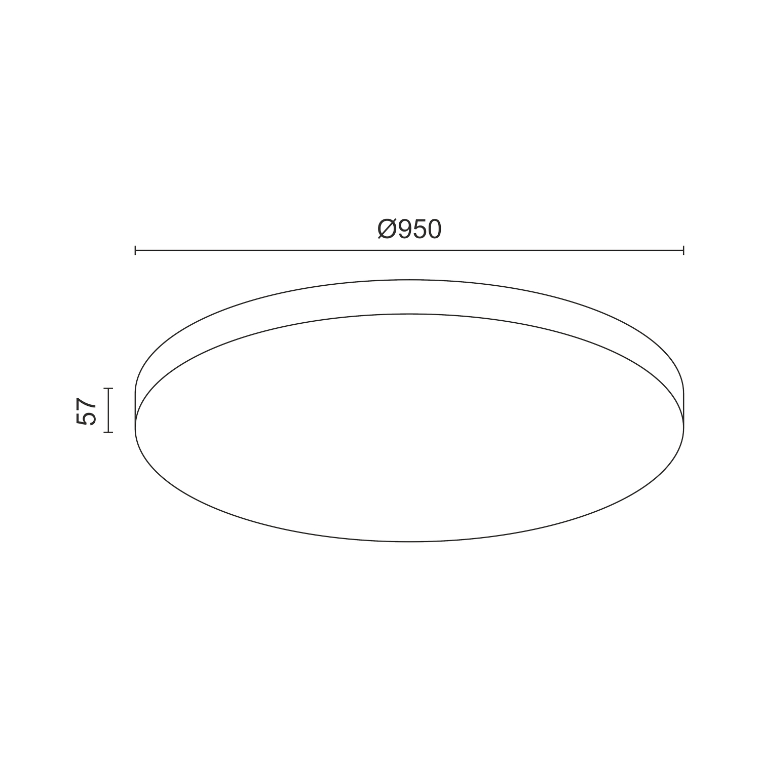 Накладной светодиодный светильник Ledron DLC73029/114W 4000K Black