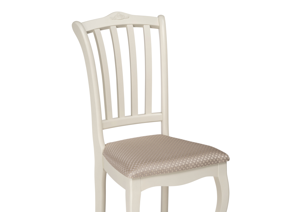 Стул деревянный Woodville Виньетта бежевый / слоновая кость 371205