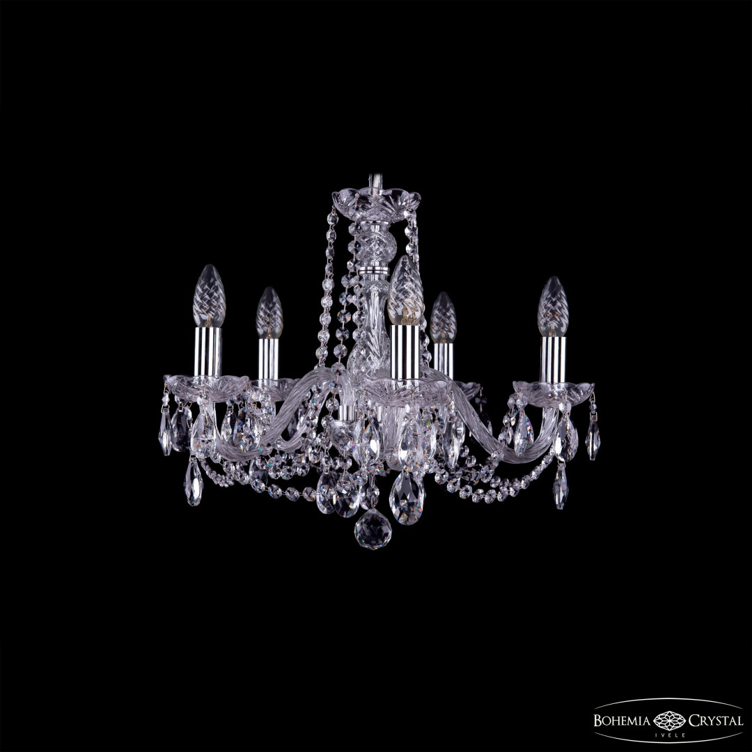 Люстра хрустальная 1402/5/160 Ni