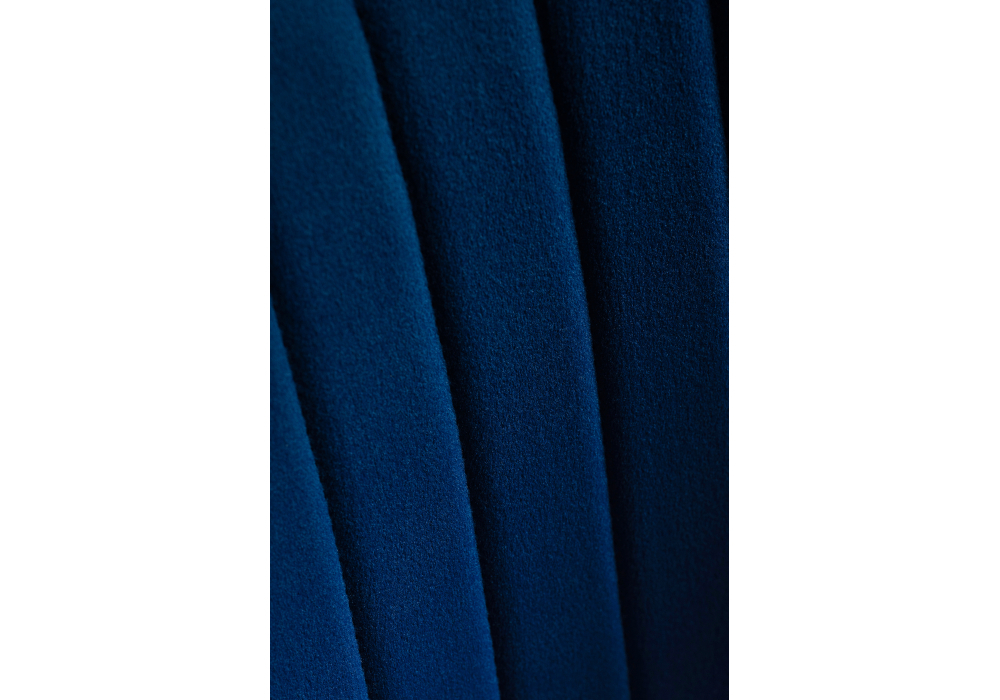 Стул Woodville Gabi dark blue / black / gold 15349