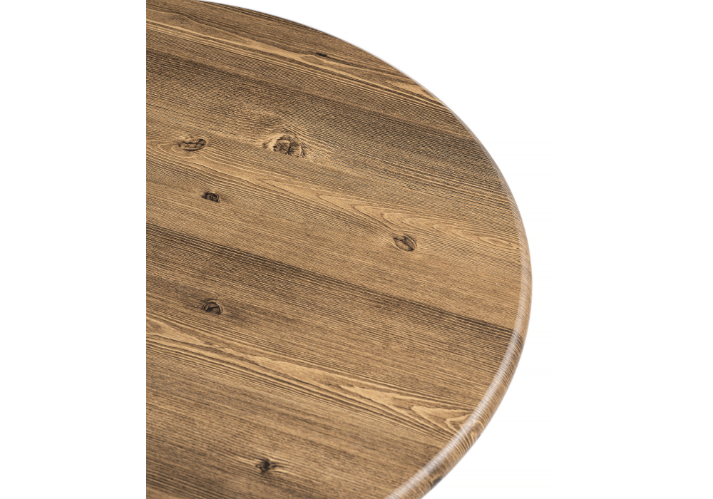 Журнальный стол Woodville Амрит черный матовый / старое дерево 453137