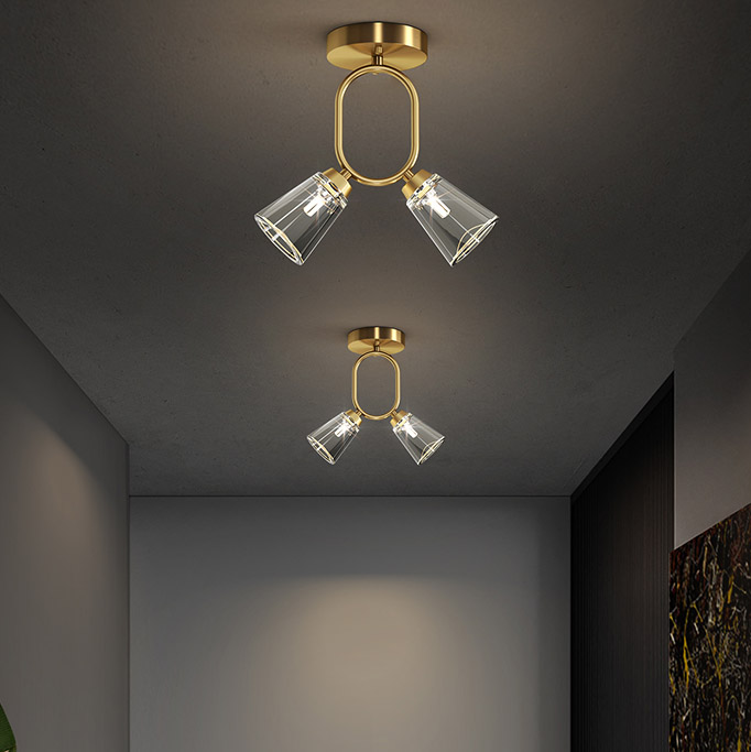 Потолочный светильник ADRIELL CH Brass by ImperiumLoft