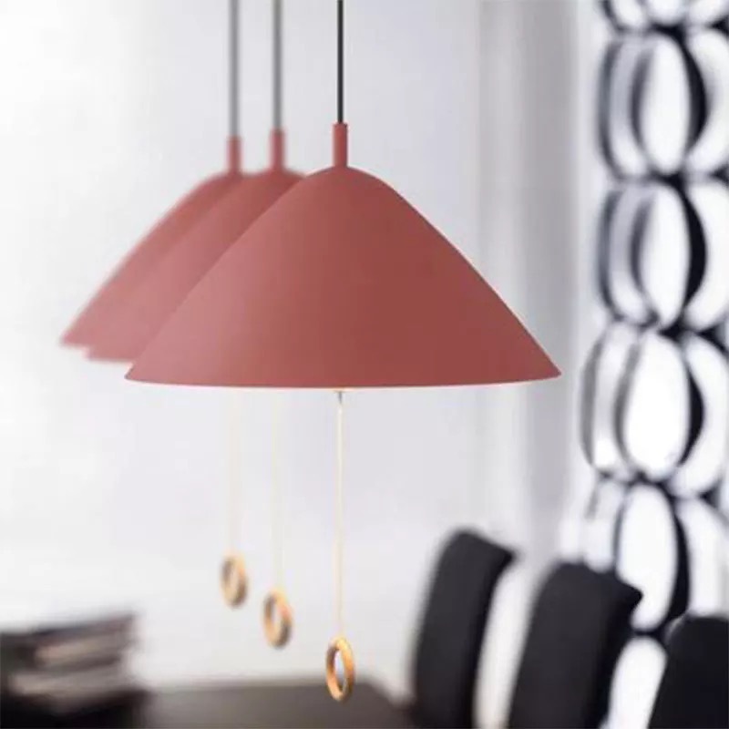Подвесной светильник HUG D27 pink by ImperiumLoft