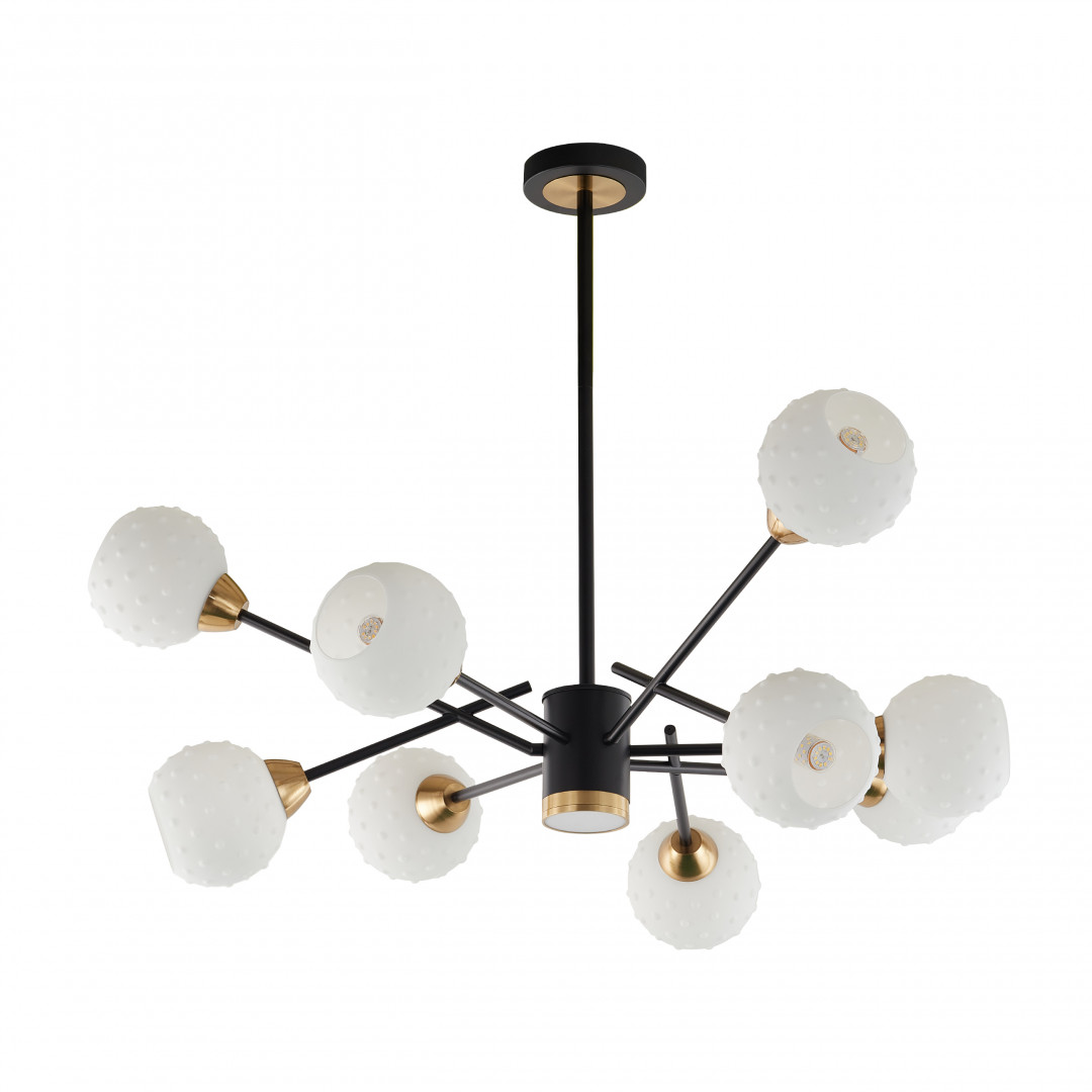 Люстра 278408/8+1 BK/GD Arte Milano