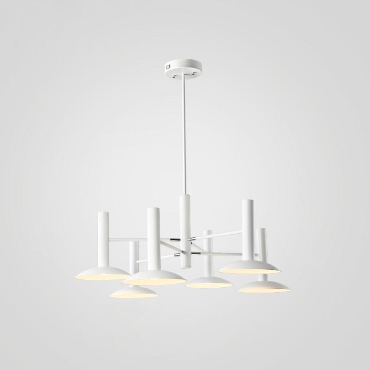 Подвесная люстра TAU L6 White by ImperiumLoft