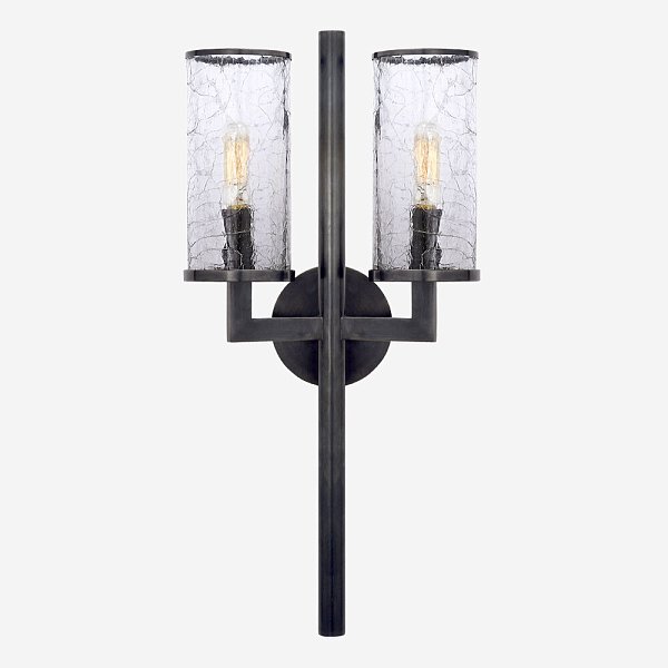 Бра LIAISON DOUBLE ARM SCONCE Черный by ImperiumLoft