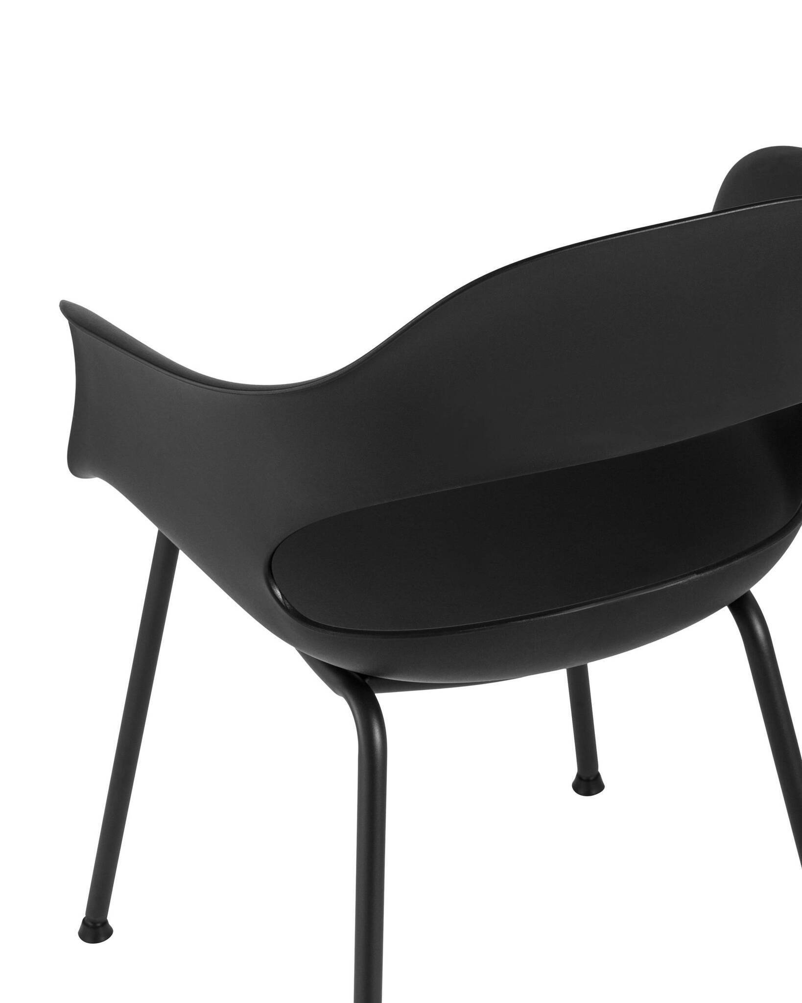 Стул Lady пластик черный Stool Group