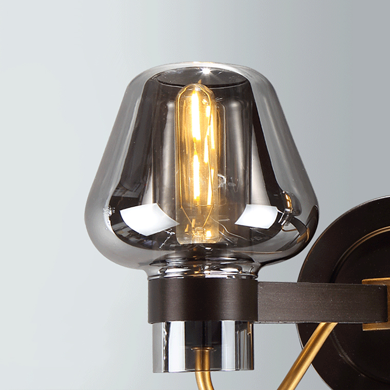 Бра MONTALEMBERT SCONCE BY Studios Черный, Дымчатый by ImperiumLoft