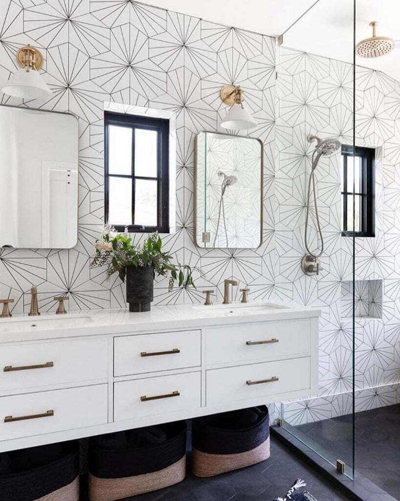 Зеркало в золотой раме Фултон Louvre Home LHMF112PG