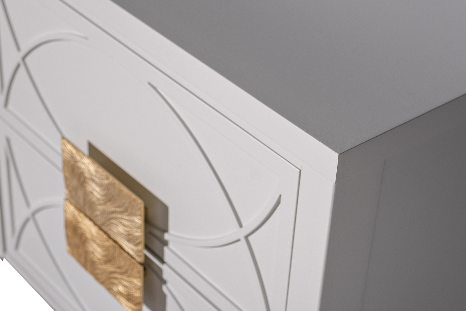 Стол письменный(правый) бежевый 130*80*60 Garda Decor 151SV-000013