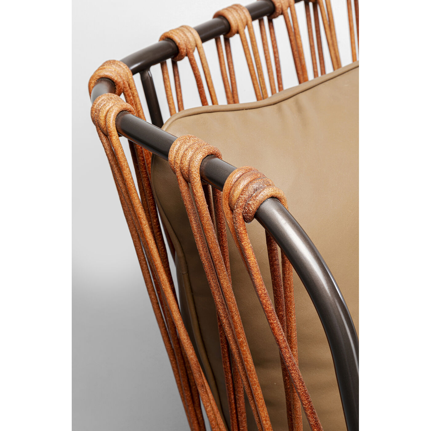 Кресло вращающееся Paradiso Brown KARE 87689