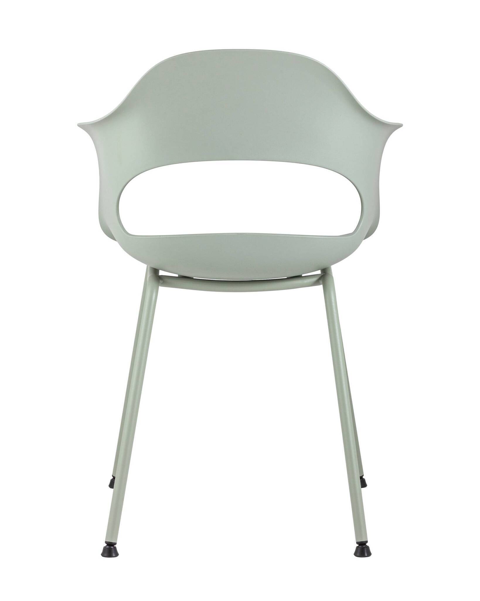 Стул Lady пластик серо-зеленый Stool Group
