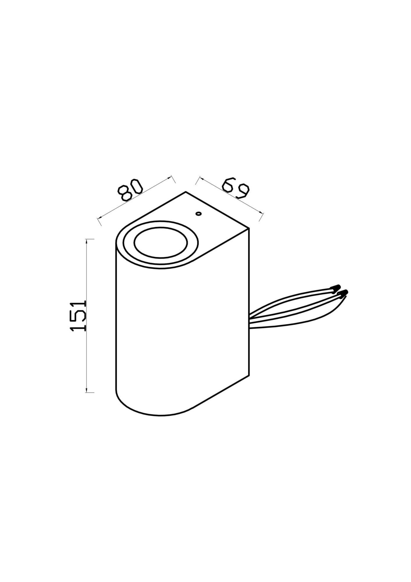 Бра Maytoni O044WL-02B
