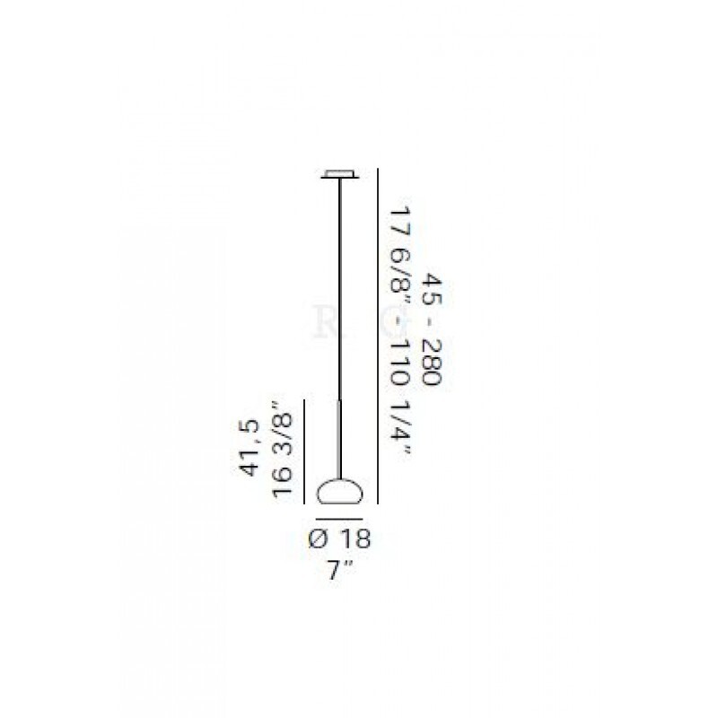 Подвесной светильник De Majo BOA S