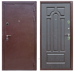 Дверь входная Graf Престиж Антик медь готовая / МДФ 16 мм ФЛ-58 Венге