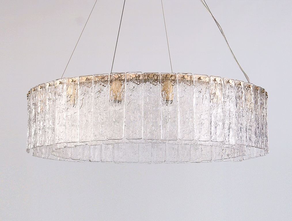 Подвесной светильник  Newport 10826+4/S brass