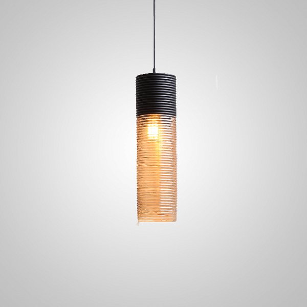 Подвесной светильник RENORD D10 black amber by ImperiumLoft