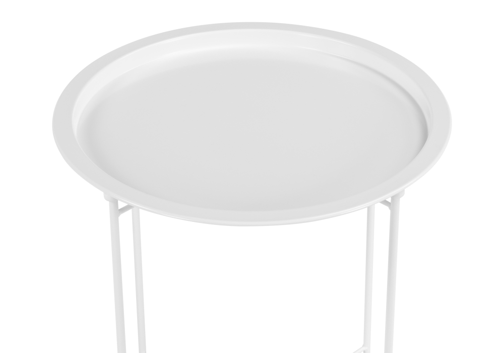 Журнальный стол Woodville Tray 47х51 white 15393