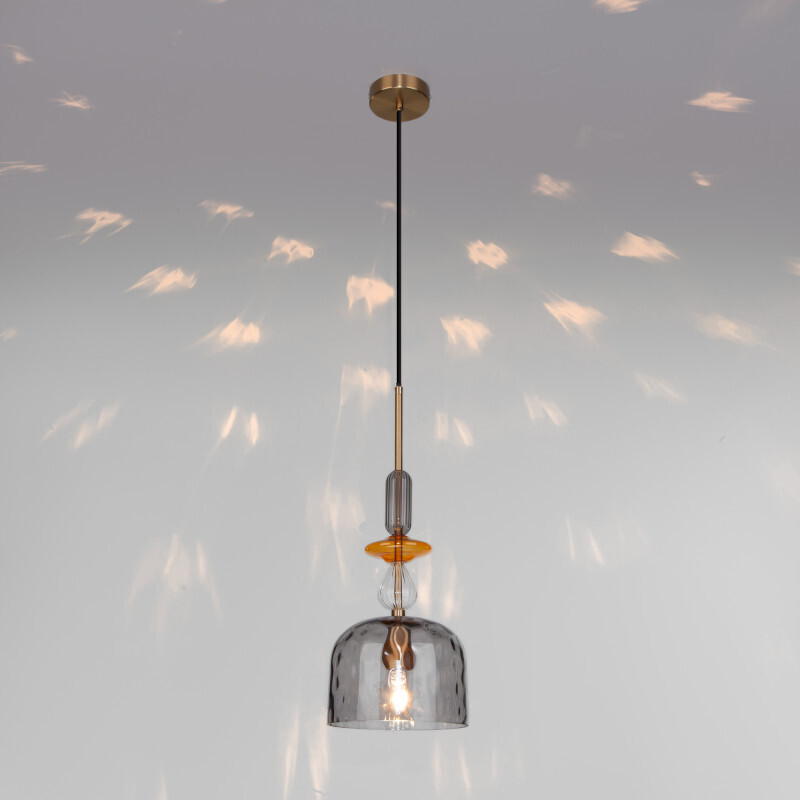 Подвесной светильник Eurosvet 50193/1 дымчатый