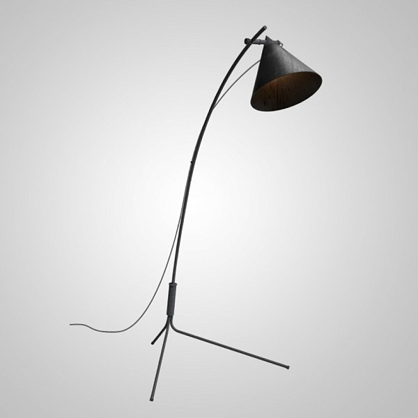 Торшер CONE 3 Black by ImperiumLoft