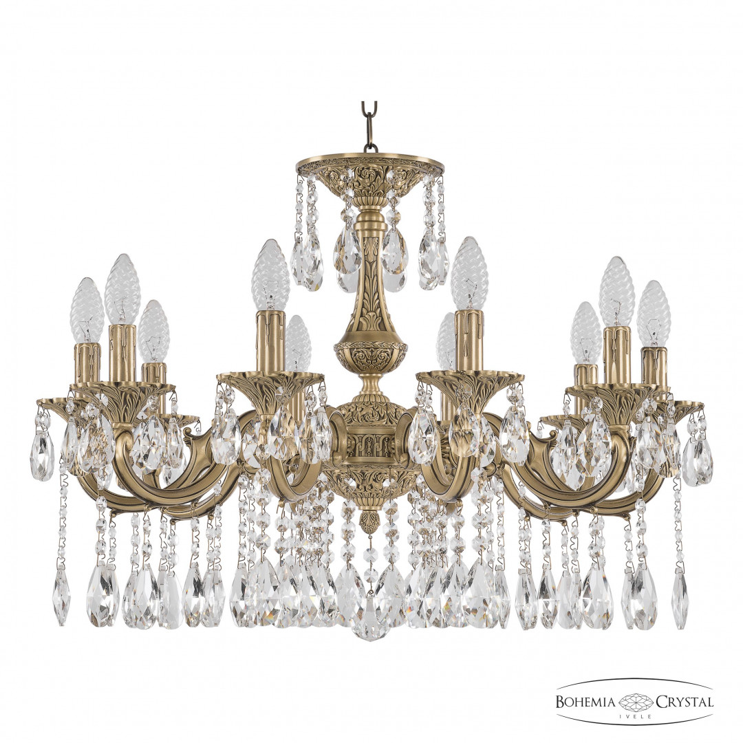 Люстра бронзовая с хрусталём 72101/10/210 A FP