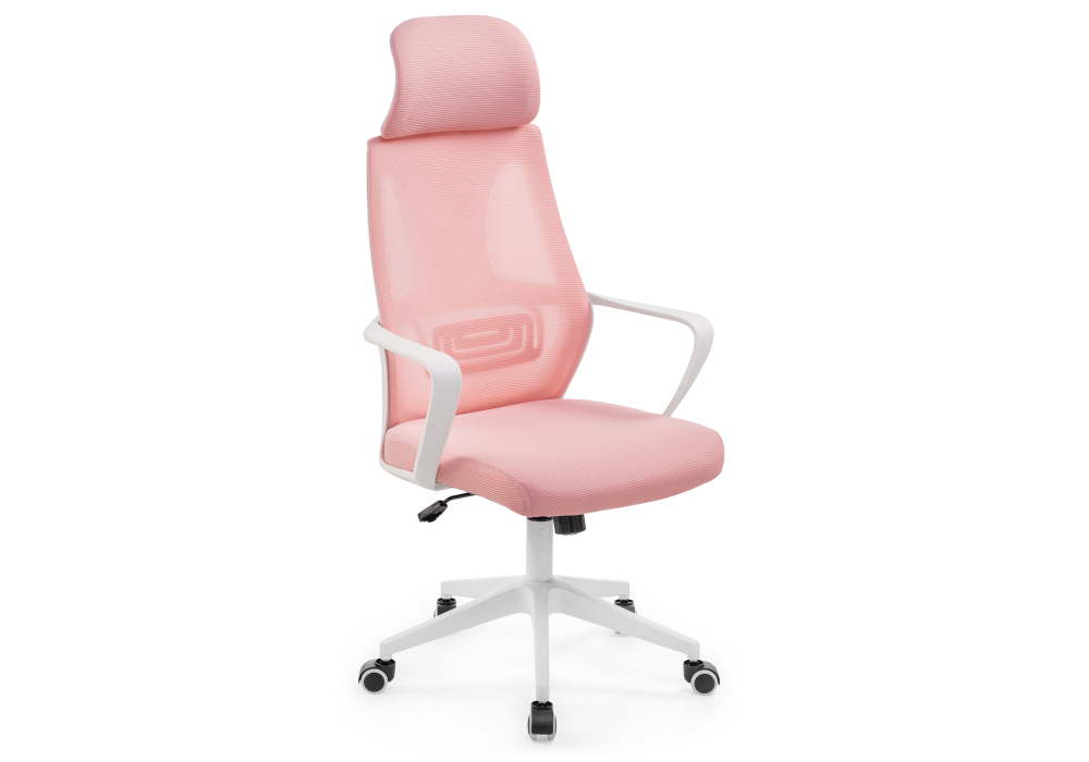 Стул Woodville Golem pink / white 15334