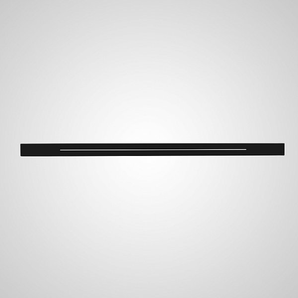 Настенный светильник SOURIS L120 Black by ImperiumLoft
