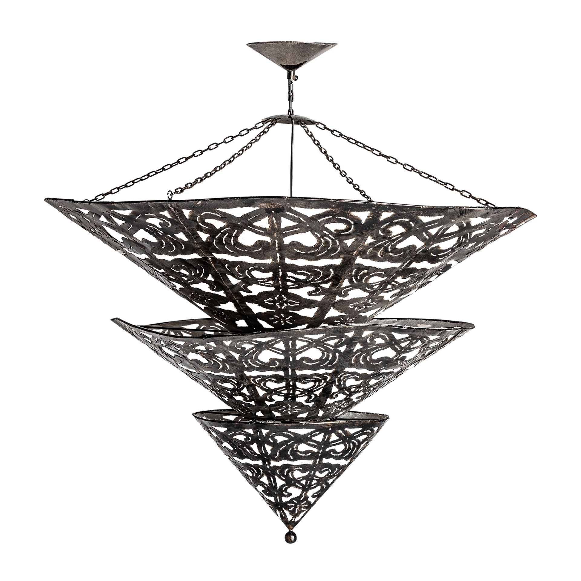 Треугольный потолочный светильник 22513 Vical