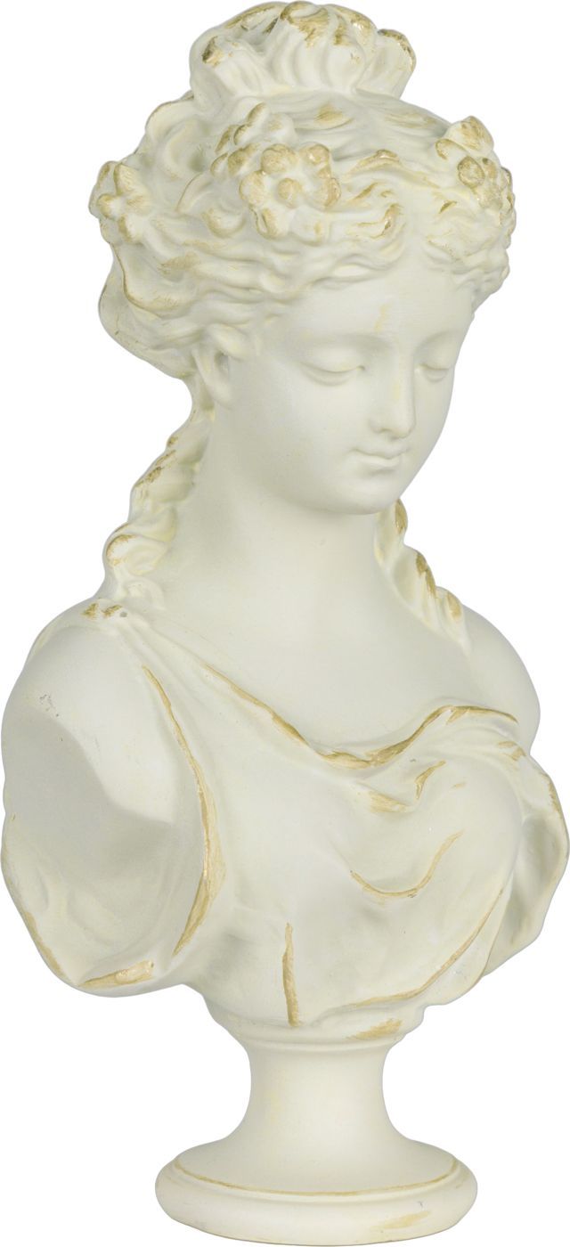 Фигурка Бюст девушки, под старину Glasar 28-421