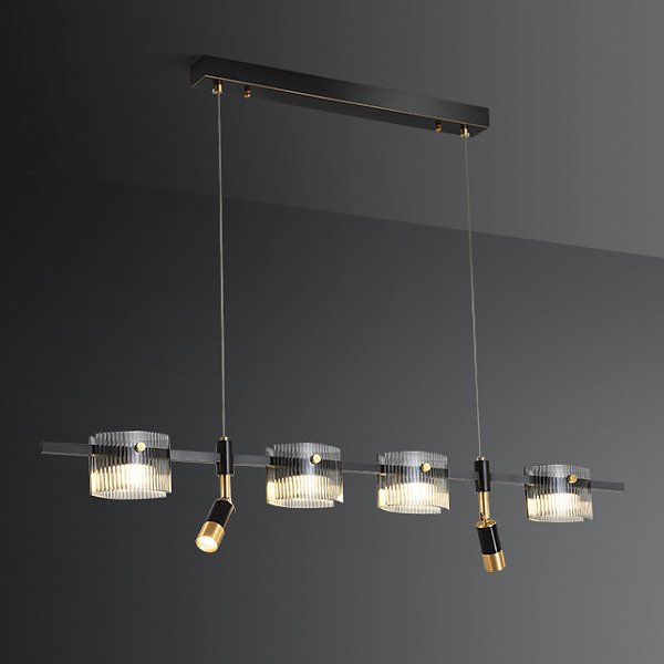 Подвесной светильник NICOLETTA C LONG L100 Black by ImperiumLoft