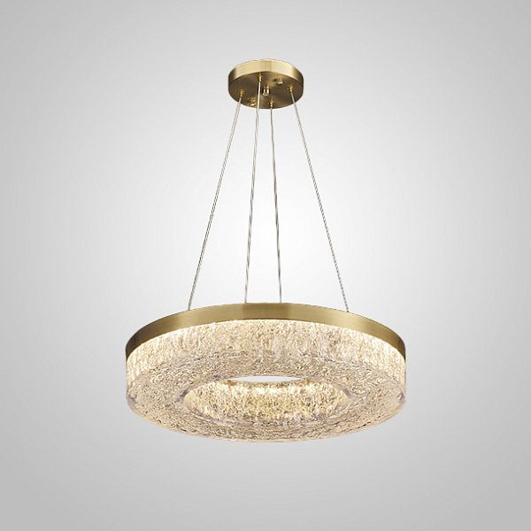Кольцевая люстра OLAGUS ONE А D50 Brass by ImperiumLoft