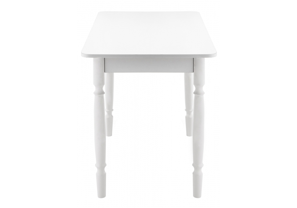 Стол деревянный Woodville Вуди белый глянец 319903