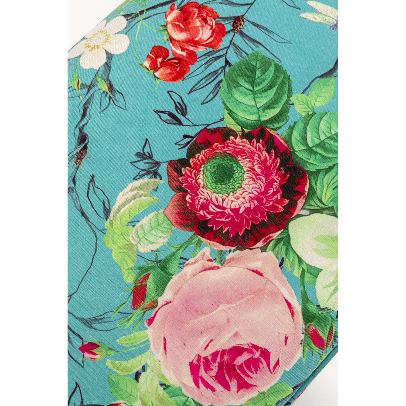 Скамья Trono Flower Fever Blue 140cm KARE 71150