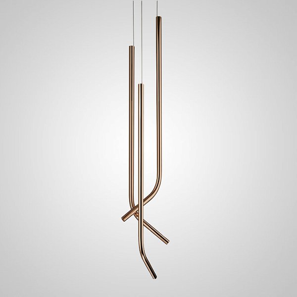 Подвесной светильник AIA TRIO Bronze by ImperiumLoft