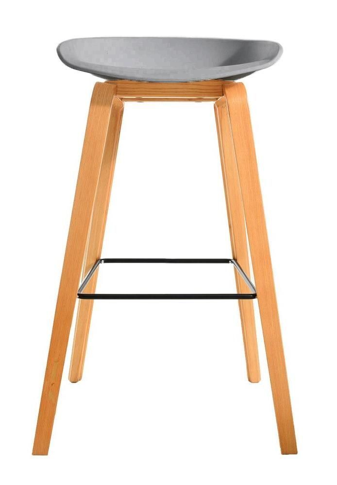 Стул барный Quadro серый Bradex Home FR 0089