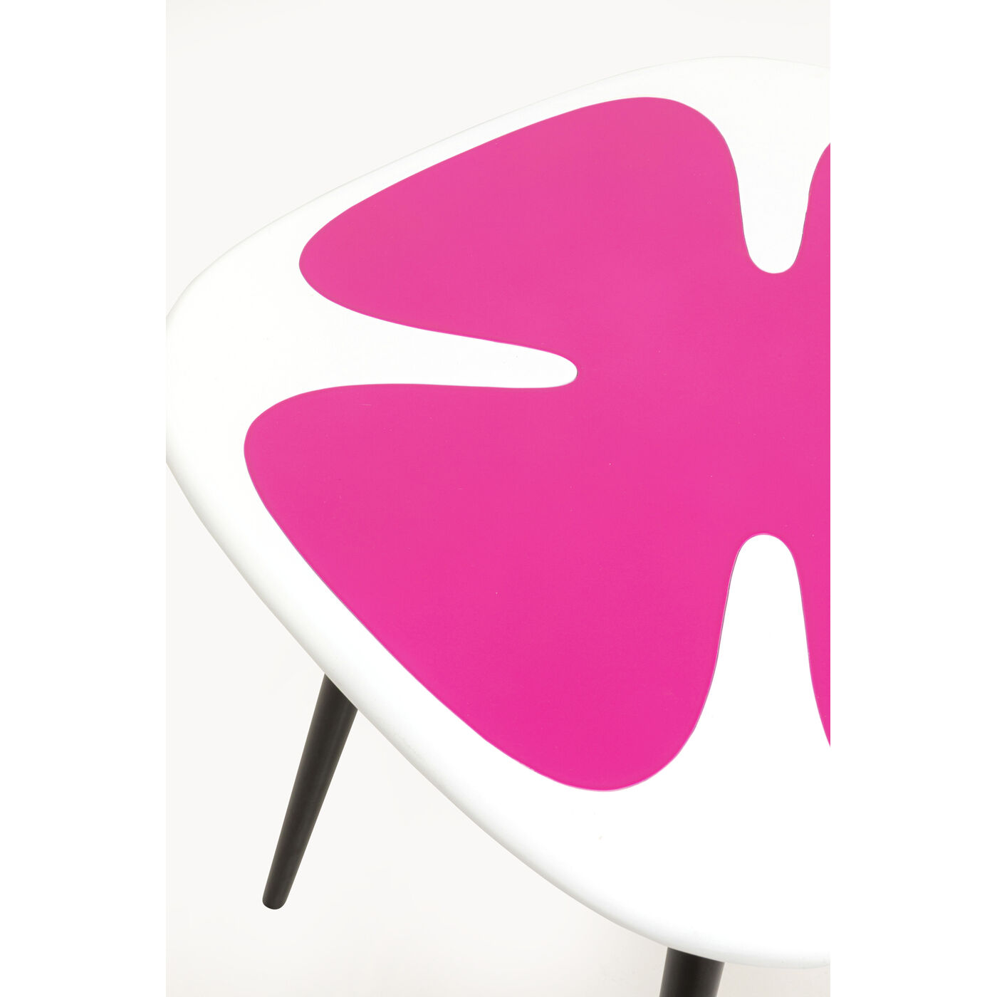 Стол приставной KARE x Karim Rashid Petal Pink 60x60cm KARE 70846