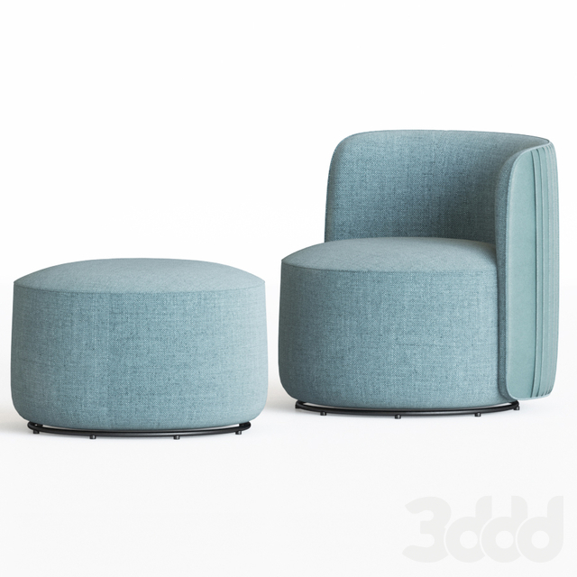 Кресло Ditre Italia Chloe luxury Swivel