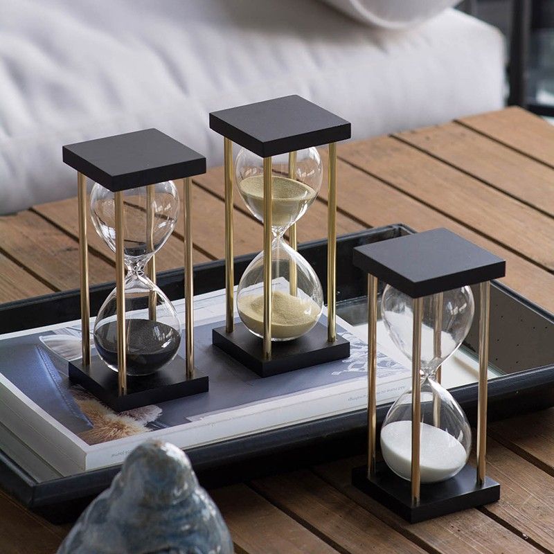 Декоративное изделие Песочные часы Glasar 75731-WHIT