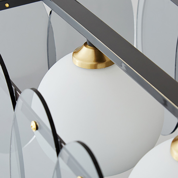 Потолочный светильник RASMIN LONG Brass by ImperiumLoft