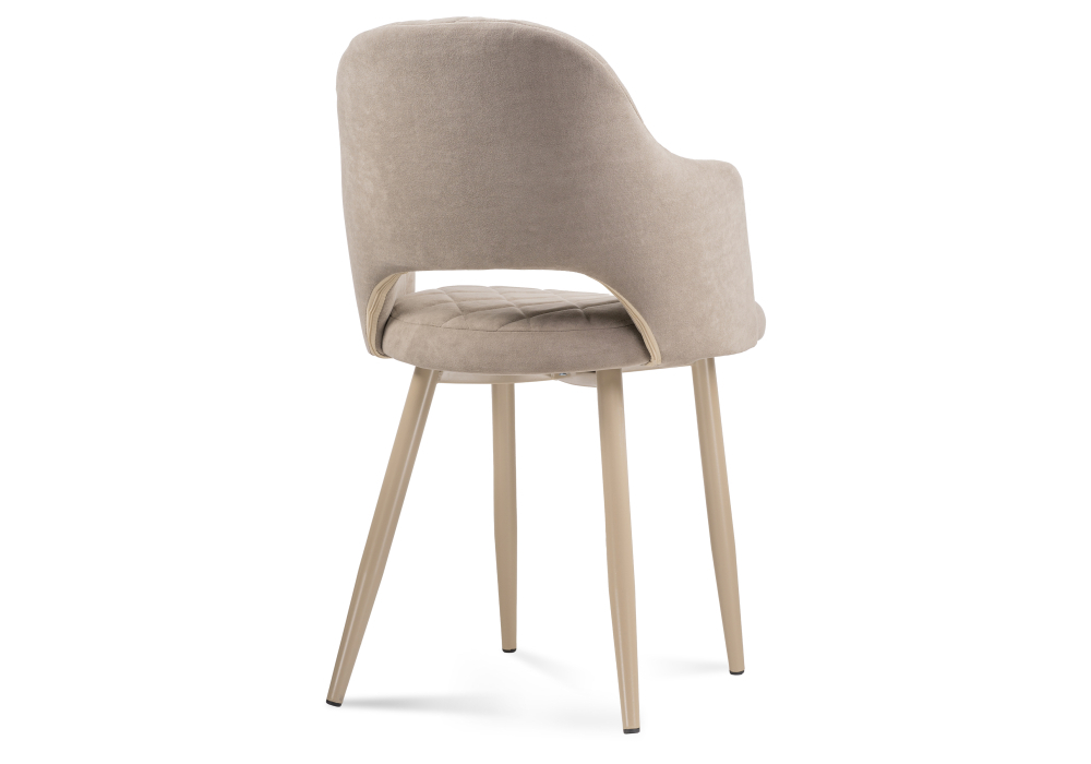 Стул Woodville Гутрид ромбы спереди капучино 504184